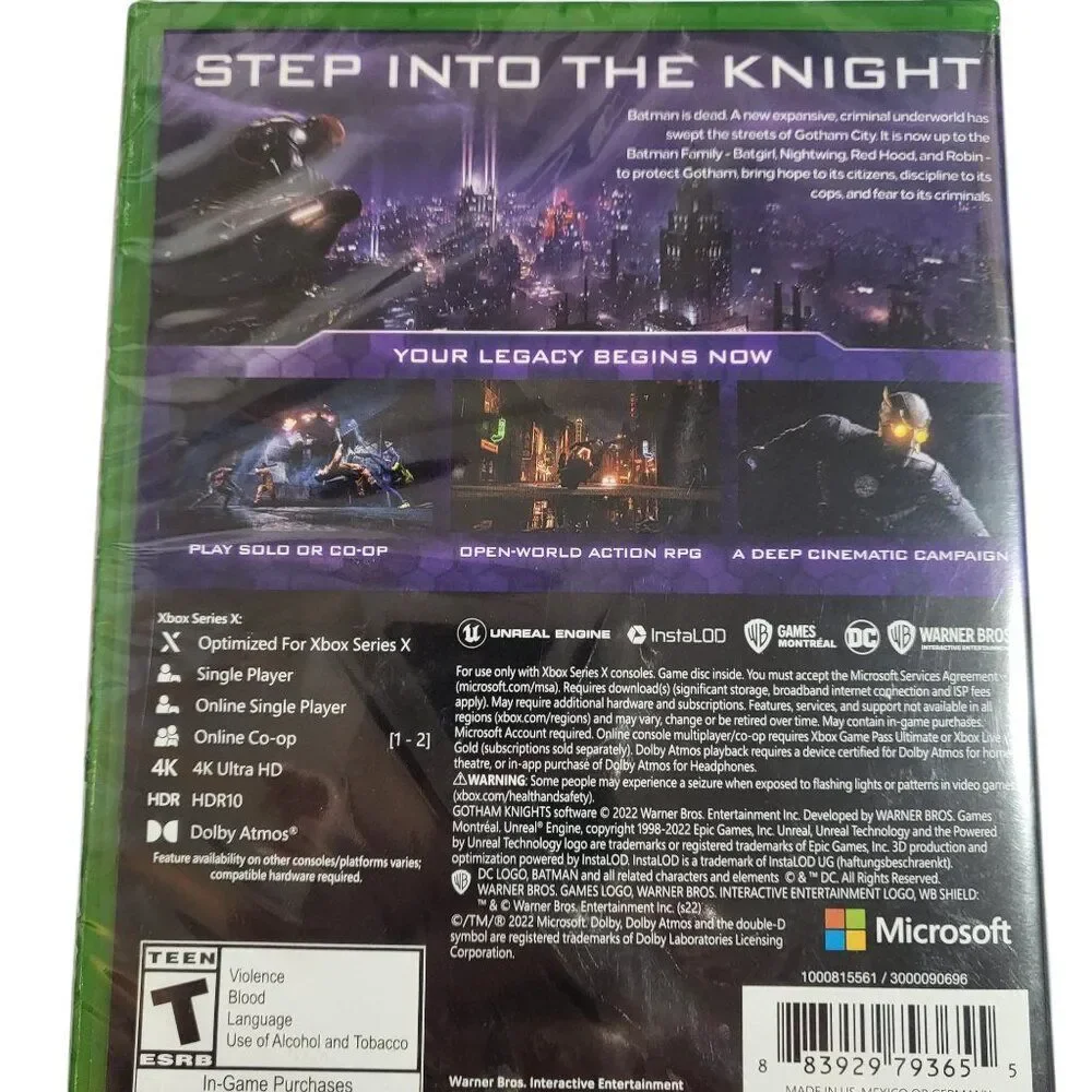N/A gotham knights